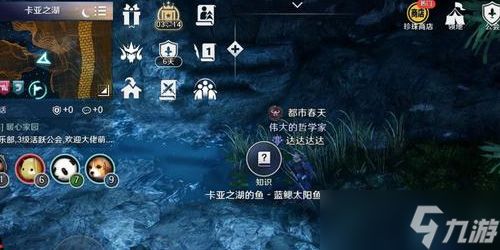 黑色沙漠手游卡亚之湖的鱼在哪