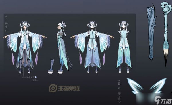 《王者荣耀》四周年庆上官婉儿梁山伯皮肤海报分享