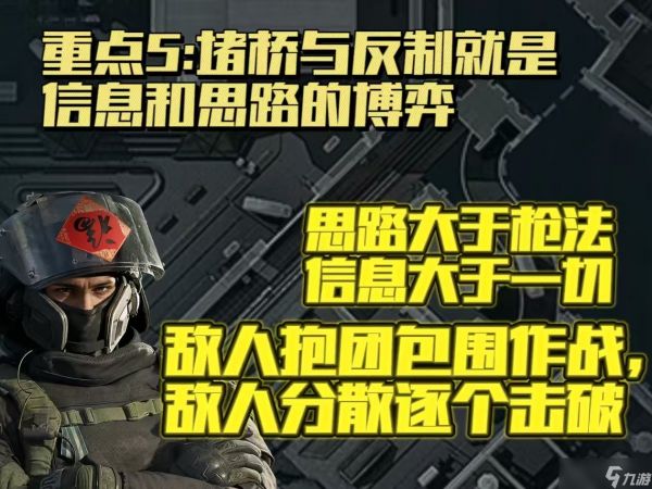 三角洲行动反制堵桥的打法思路