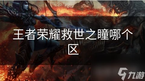 王者荣耀救世之瞳哪个区