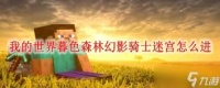 我的世界暮色森林幻影骑士迷宫怎么走