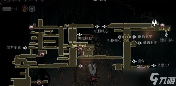 空洞骑士丝之歌如何进入白愈厅