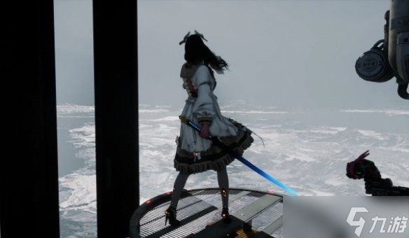 《剑星》伊贝里斯礼服MOD！黑玫瑰流光+动态蕾丝缠绕