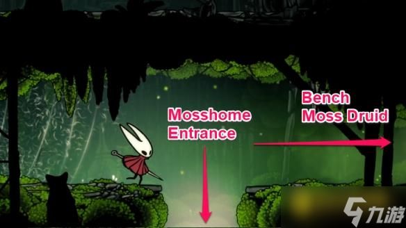 《空洞骑士丝之歌》苔栖穴怎么过-苔栖穴流程图文攻略