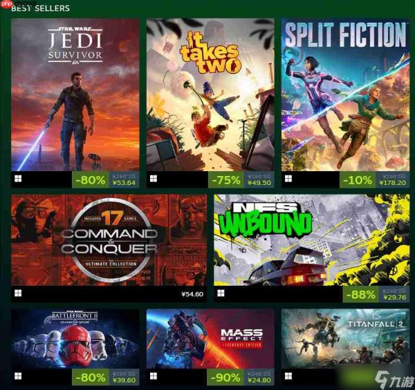 EA Steam周末特惠 《星球大战绝地》狂降80%