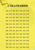 取名技巧有什么
