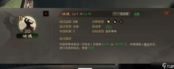率土之滨破魂适合哪个武将
