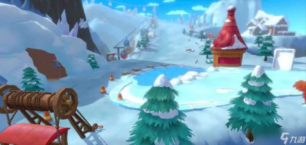摩尔庄园雪山怎么玩