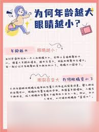 人的眼睛会随着年龄增长越变越小吗