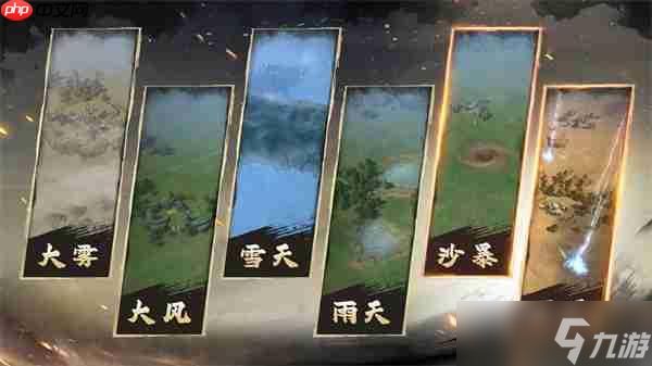 王于兴师全部天气环境效果一览