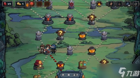 结合卡牌与战棋策略新作《黑夜轮回》推出游戏试玩版