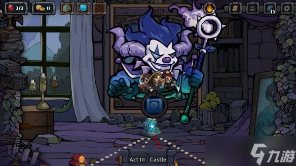 结合卡牌与战棋策略新作《黑夜轮回》推出游戏试玩版
