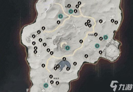 燕云十六声河西蹊跷点位（更新武威山30蹊跷）