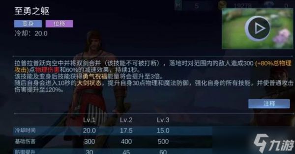 决胜巅峰拉普拉普技能