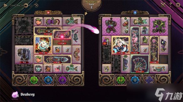 童话角色背包乱斗对战游戏《Turnbound - 缚魂棋盘》