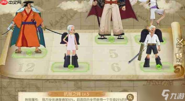 航海王燃烧意志5级阵优先级排行