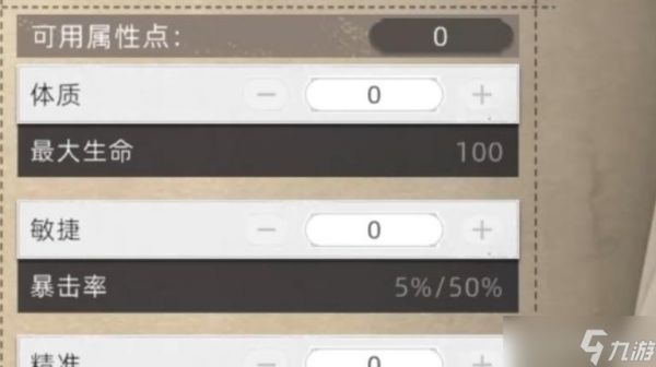 荒原曙光属性加点方向指南