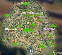 逃离鸭科夫全地图收集点位标注 全地图收集攻略