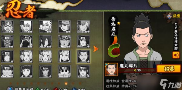 火影忍者手游哪个c忍好