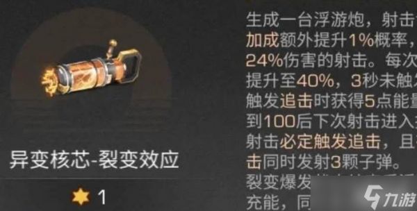 明日之后突击步枪核芯