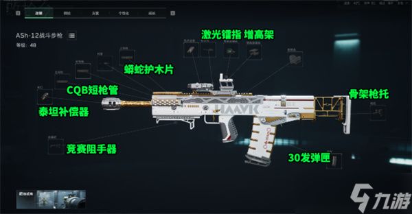 三角洲行动Ash12改枪方案分享