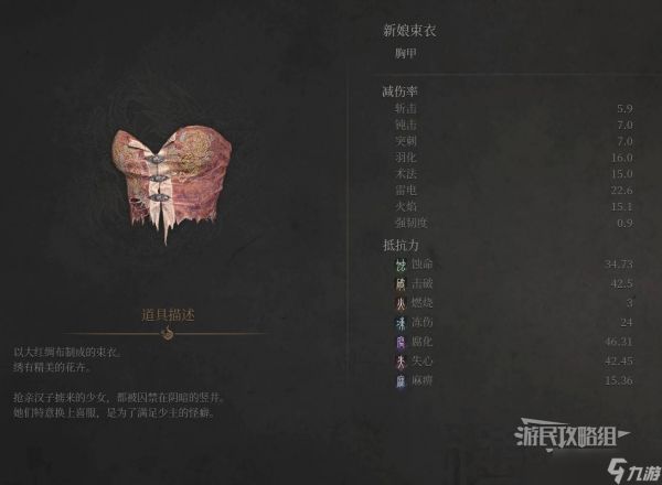 明末：渊虚之羽《明末渊虚之羽》新娘套装属性及获取方法