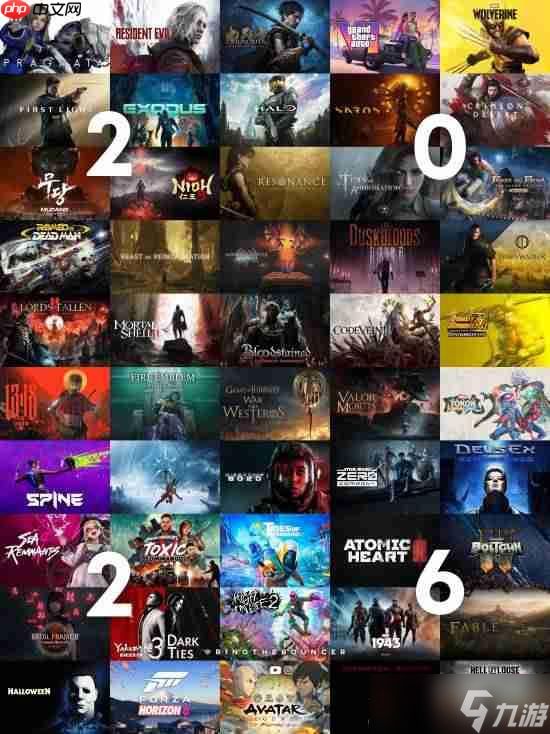 2026年游戏阵容空前:重磅大作来袭!经典IP重聚!
