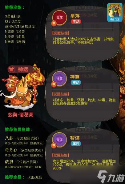 咸鱼之王淬炼什么属性