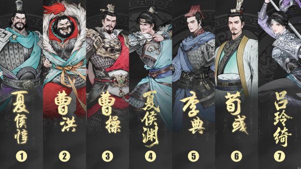 三国望神州零氪和微氪玩家的初始武将阵容及培养顺序