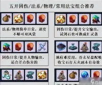 《梦幻西游》游戏法宝宝攻略 怎么选择最佳法宝宝进行攻击