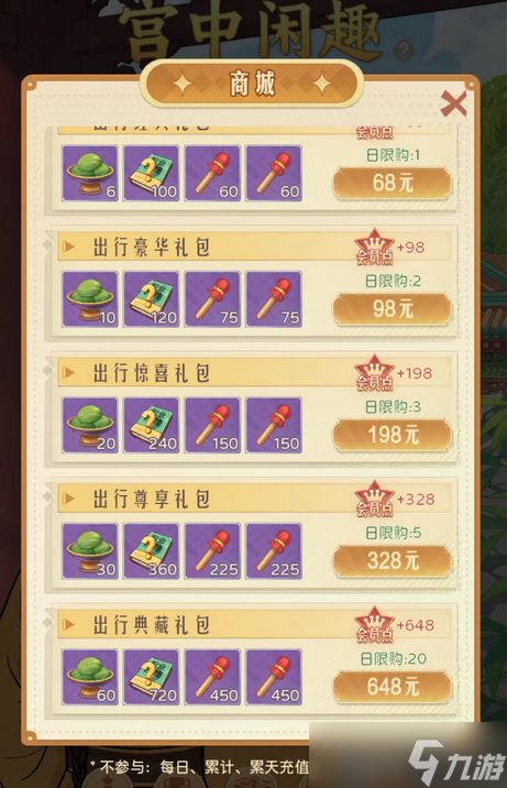 时光杂货店还珠来了宫中闲趣攻略