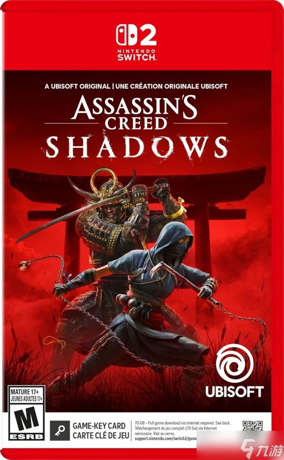 《刺客信条：影》Switch2版开启预购：售价60美元！