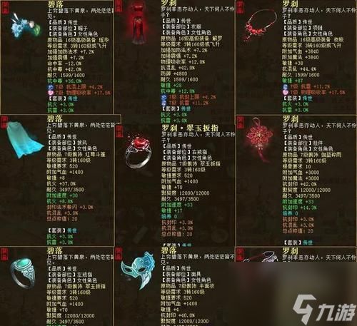 大话西游配饰套装的视觉效果如何?