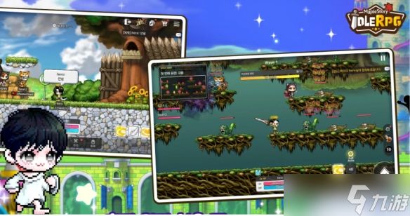 经典放置类RPG手游《冒险岛养成记》11月6日全球发布！