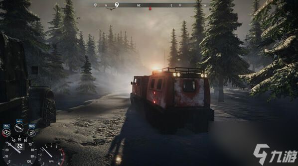 雪地车生存驾驶模拟《冰雪之地》Steam页面上线