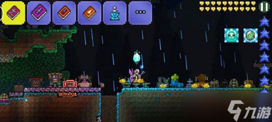 泰拉瑞亚链条制作方法