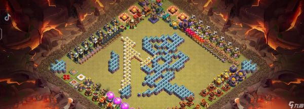 部落冲突中物品摆放的策略是什么？