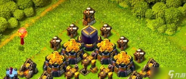 部落冲突中物品摆放的策略是什么？