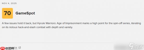 《塞尔达无双：封印战纪》M站79分：登顶无双游戏巅峰！