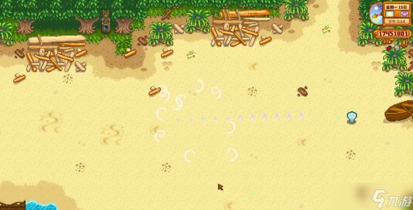 星露谷物语怎么传送到海滩