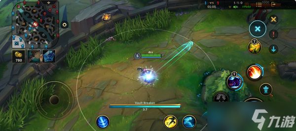 英雄联盟手游蔚上单打法是什么