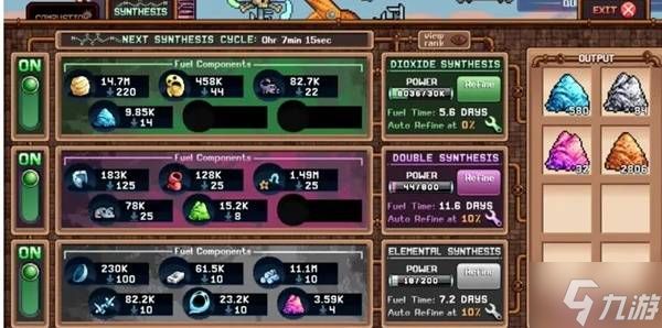 《IdleOn》精炼炉系统介绍 精炼炉系统操作面板详解