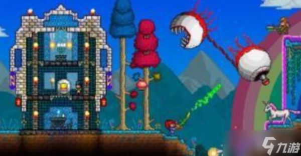 泰拉瑞亚水下呼吸玩法