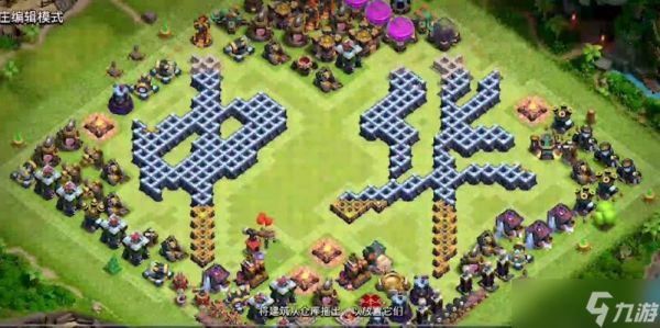 部落冲突徐慧字摆放有什么规则?