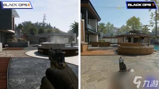 黑色行动7对比黑色行动2：画质与设计的十年飞跃