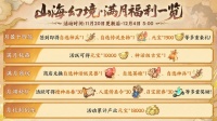 山海幻境满月啦！首发以来最强福利放送！