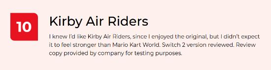 外媒给《星之卡比天空骑士》打满分！超越马车世界