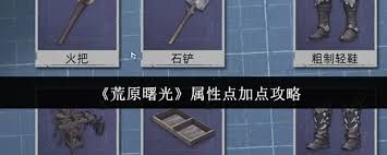 荒原曙光属性点如何加点