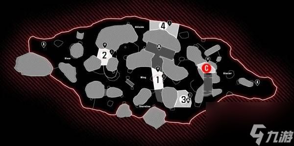 使命召唤黑色行动7坠机点地图点位