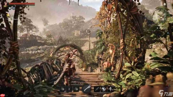 《地平线：钢铁边境》新实机演示 画面和玩法很棒